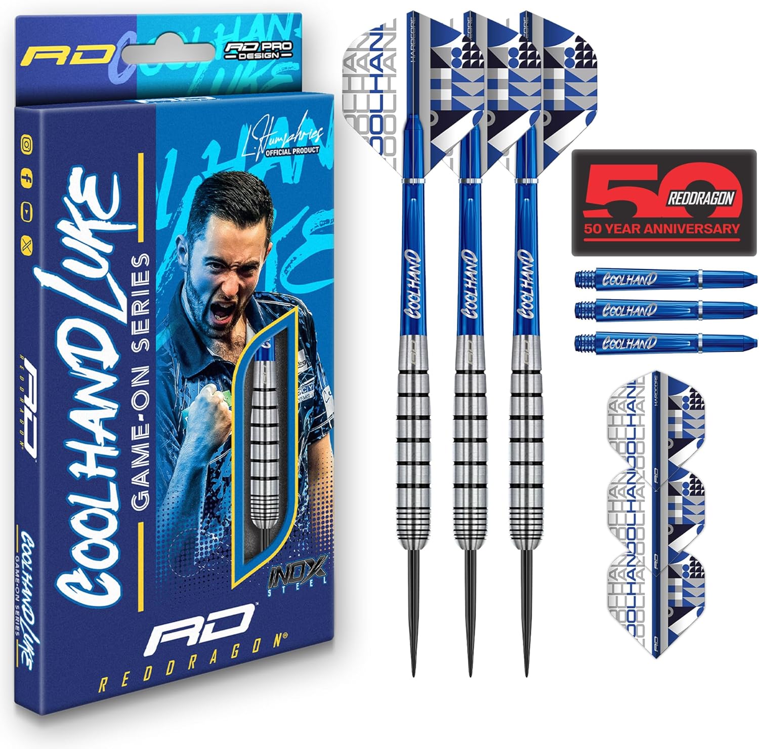 RED DRAGON Cool Hand Luke ソフトダーツ Red Dragon Cool Hand Luke 20g - Red Dragon | White Cliffs Darts
