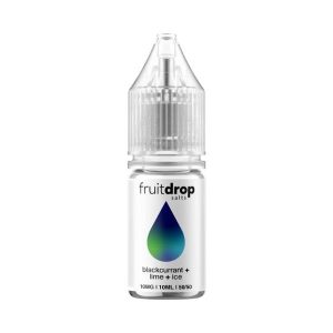 Drop E-liquid - Blackcurrant + Lime + Ice Nic Salt [20mg]