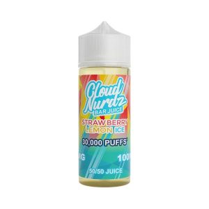 Cloud Nurdz - 100ml - Ice Strawberry Lemon