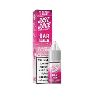 Just Juice Bar Range - Nic Salt - Dragonfruit & Raspberry [5mg]