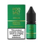 Pod Salt Origin - Nic Salt - Menthol Tobacco [11MG]