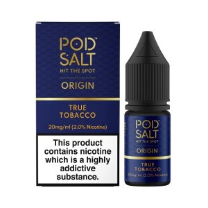 Pod Salt Origin - Nic Salt - True Tobacco [11MG]