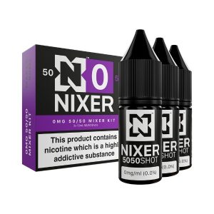 Nixer - Nic Shot - 50/50 Zero Nicotine Shot [0MG]