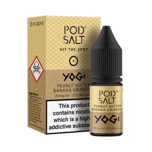 Pod Salt Fusion - Nic Salt -  Yogi Peanut Butter Banana Granola [20mg]