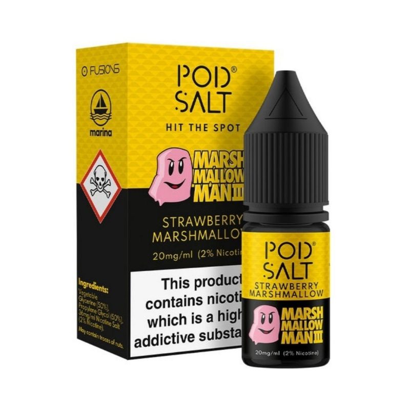 Pod Salt Fusion - Nic Salt -  Marina Marshmallow Man 3 [20mg]