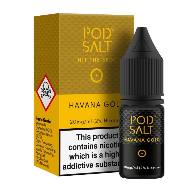 Pod Salt - Nic Salt - Havana Gold [20mg]