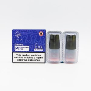 Elf Bar Mate 500 Pre Filled Pod - 2 Pack [Grape 20mg]