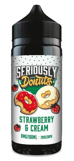 Doozy Vape - Seriously Doughnuts - 100ml - Strawberry andamp; Cream