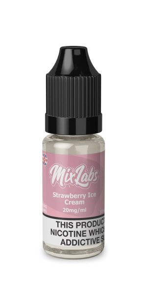 Mix Labs - Nic Salt - Strawberry Ice Cream [20mg]