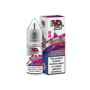 IVG - Nic Salt - Bar Favourites - Strawberry Watermelon Bubblegum [10mg]