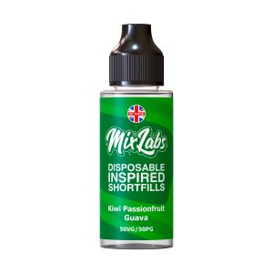 Mix Labs - 100ml Shortfill - Kiwi Passionfruit Guava