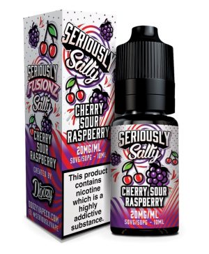 Doozy Vape - Seriously Salty Fusionz - Cherry Sour Raspberry [05mg]