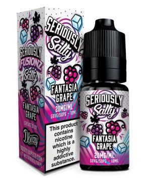 Doozy Vape - Seriously Salty Fusionz - Fantasia Grape [10mg]