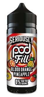 Doozy Vape - Seriously Pod Fill - 100ml - Blood Orange Pineapple