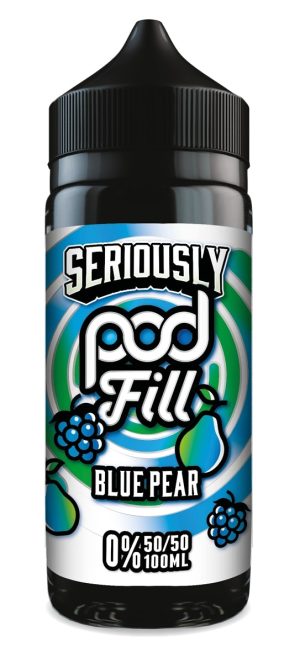 Doozy Vape - Seriously Pod Fill - 100ml - Blue Pear