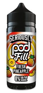 Doozy Vape - Seriously Pod Fill - 100ml - Fresh Pineapple