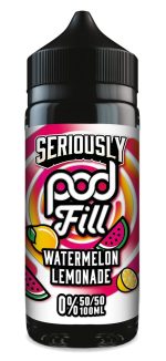 Doozy Vape - Seriously Pod Fill - 100ml - Watermelon Lemonade