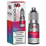 IVG 6000 - Nic Salt - Strawberry Raspberry Crush [20mg]