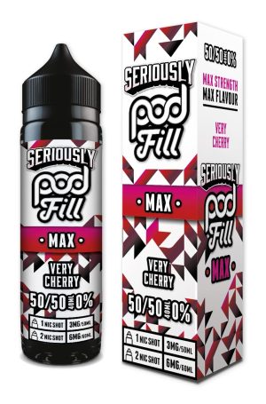 Doozy Vape - Seriously Pod Fill Max - 40ml - Very Cherry [50/50]