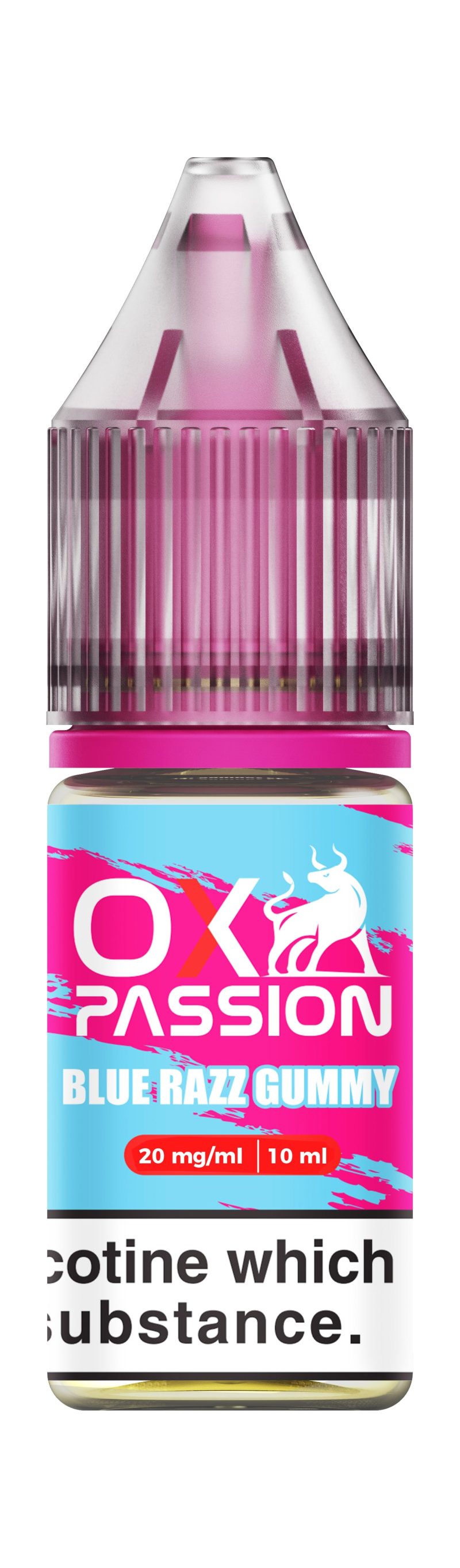 Ox Passion - Nic Salt - Blue Razz Gummy [20mg]