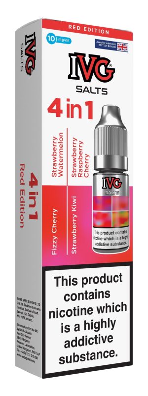 IVG 4IN1 - Nic Salt - Red Edition [20mg]