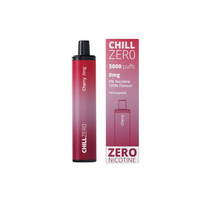 Chill ZERO 3000 Disposable Pod - Cherry [0mg]