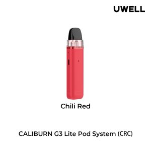 Uwell Caliburn G3 Lite Pod Kit [Chilly Red]