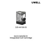 Uwell Havok R Replacement Pods - 4 Pack [0.6ohm]