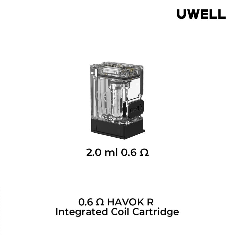 Uwell Havok R Replacement Pods - 4 Pack [0.6ohm]