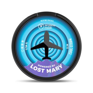 Airplane Mode (Powered By Lost Mary) Nicotine Pouch - Cool Storm [18mg]