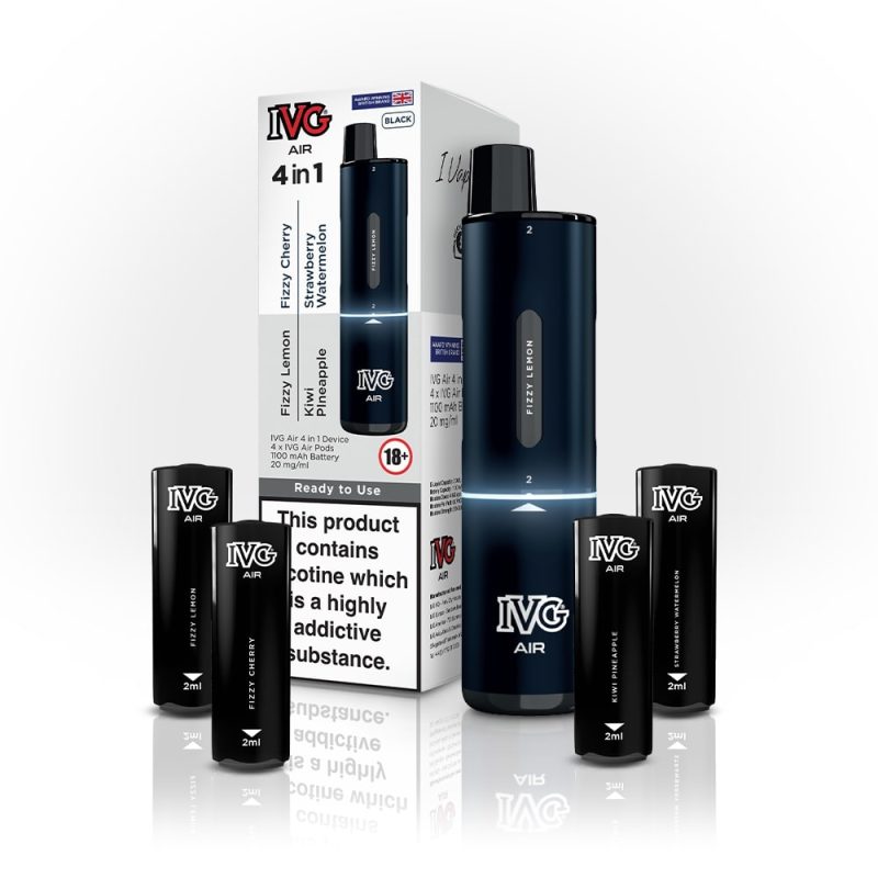 IVG Air 4in1 Pre Filled Pod Kit - [Black 20mg]