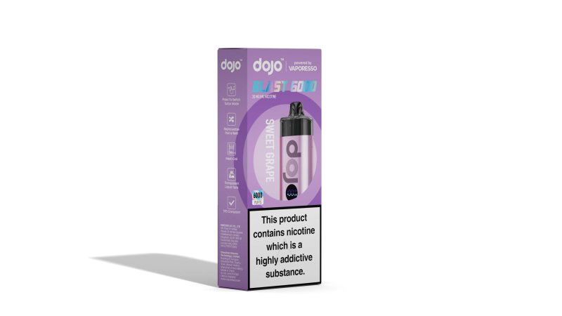 DOJO BLAST 6000 Kit (Powered by Vaporesso) - [Sweet Grape 20mg]