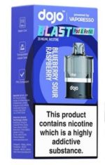 DOJO BLAST 6000 Pod & Refill (Powered by Vaporesso) - [Blueberry Sour Raspberry 20mg]