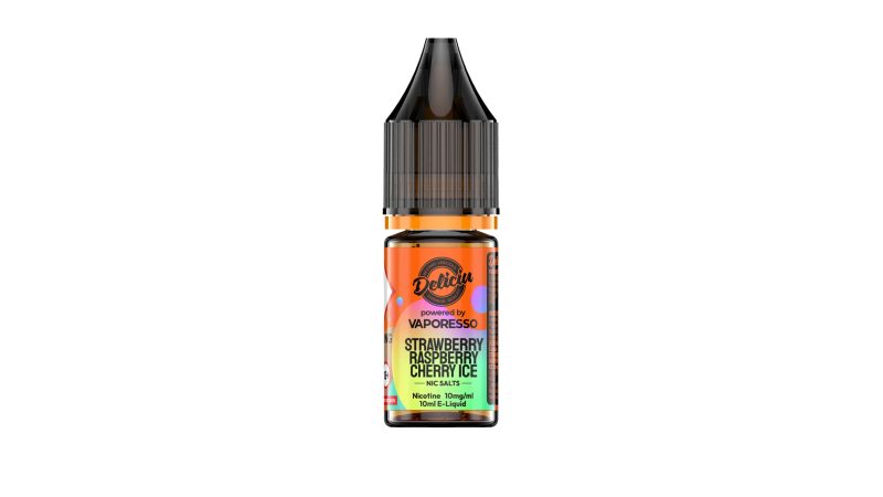 Vaporesso Deliciu V2 - Nic Salt - Strawberry Raspberry Cherry Ice [10mg]