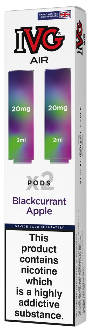 IVG Air Replacement Pre Filled Pods - 2 Pack [Blackcurrant Apple 20mg]