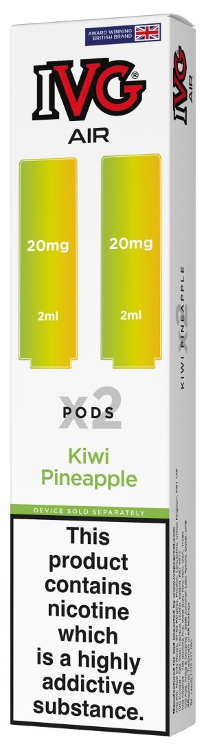 IVG Air Replacement Pre Filled Pods - 2 Pack [Kiwi Pineapple 20mg]