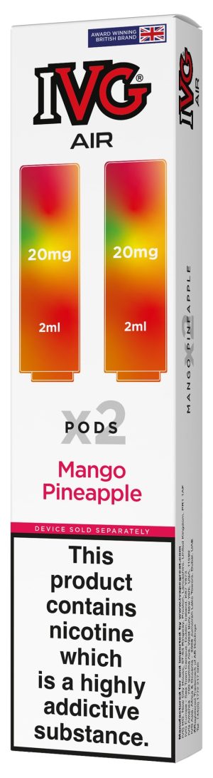 IVG Air Replacement Pre Filled Pods - 2 Pack [Mango Pineapple 20mg]