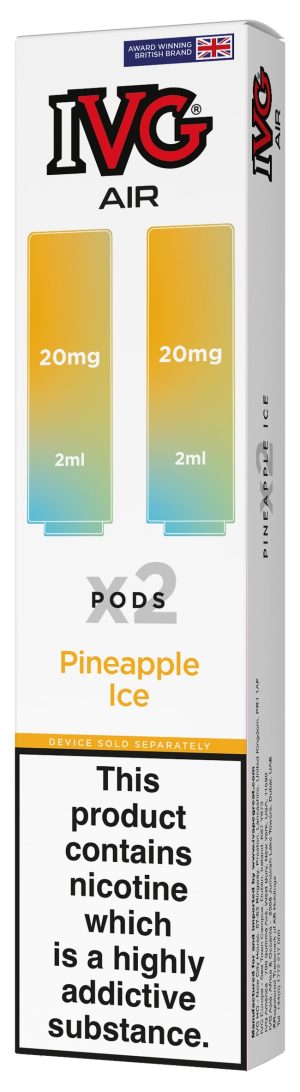 IVG Air Replacement Pre Filled Pods - 2 Pack [Pineapple Ice 20mg]