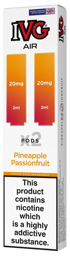 IVG Air Replacement Pre Filled Pods - 2 Pack [Pineapple Passionfruit 20mg]