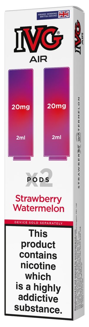 IVG Air Replacement Pre Filled Pods - 2 Pack [Strawberry Watermelon 20mg]