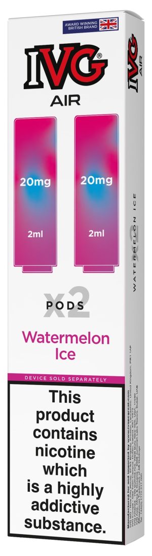 IVG Air Replacement Pre Filled Pods - 2 Pack [Watermelon Ice 20mg]